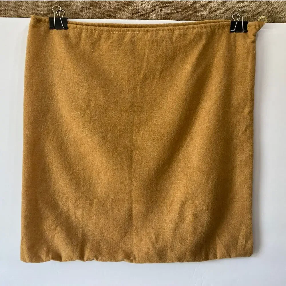 Louis Vuitton Dust Bag Lot of 5 Cotton & Wool Assorted Sizes Large Drawstring